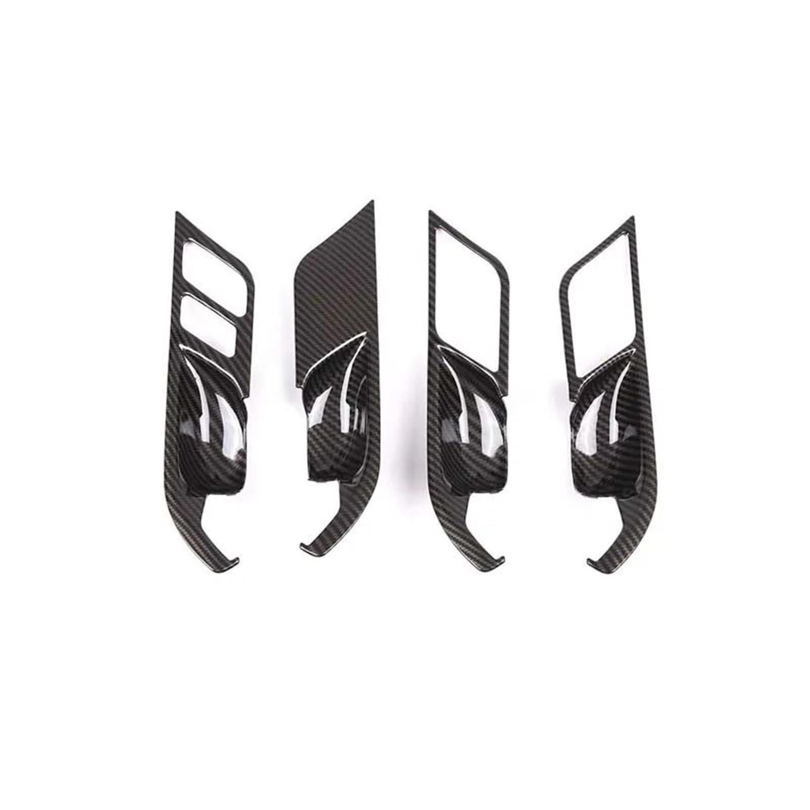 Interieur Dekor Für X3 X4 G01 G02 2018-2022 Carbon Faser Muster Innen Tür Griff Rahmen Trim Aufkleber Innen Interieur TüRverkleidungen Dekor Interieur Dekor Für X3 X4 G01 G02 2018-2022 Carbon Faser Muster Innen Tür Griff Rahmen Trim Aufkleber Innen Interieur TüRverkleidungen Dekor von QFJFBGGH