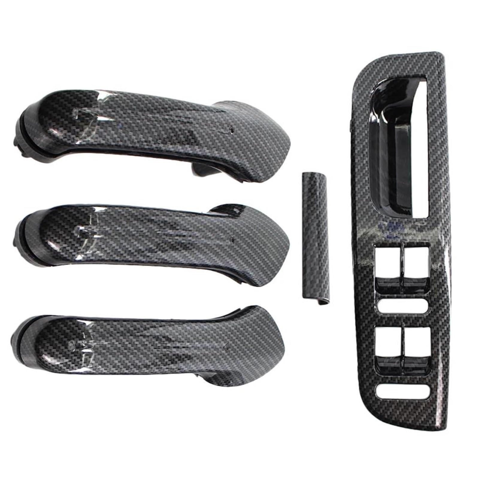 Interieur Dekor Innen Haltegriff Innen Türgriff Tür Armlehne Für VW Für Jetta Für Golf Für Bora MK4 1998-2004 Interieur TüRverkleidungen Dekor(RHD) von QFJFBGGH