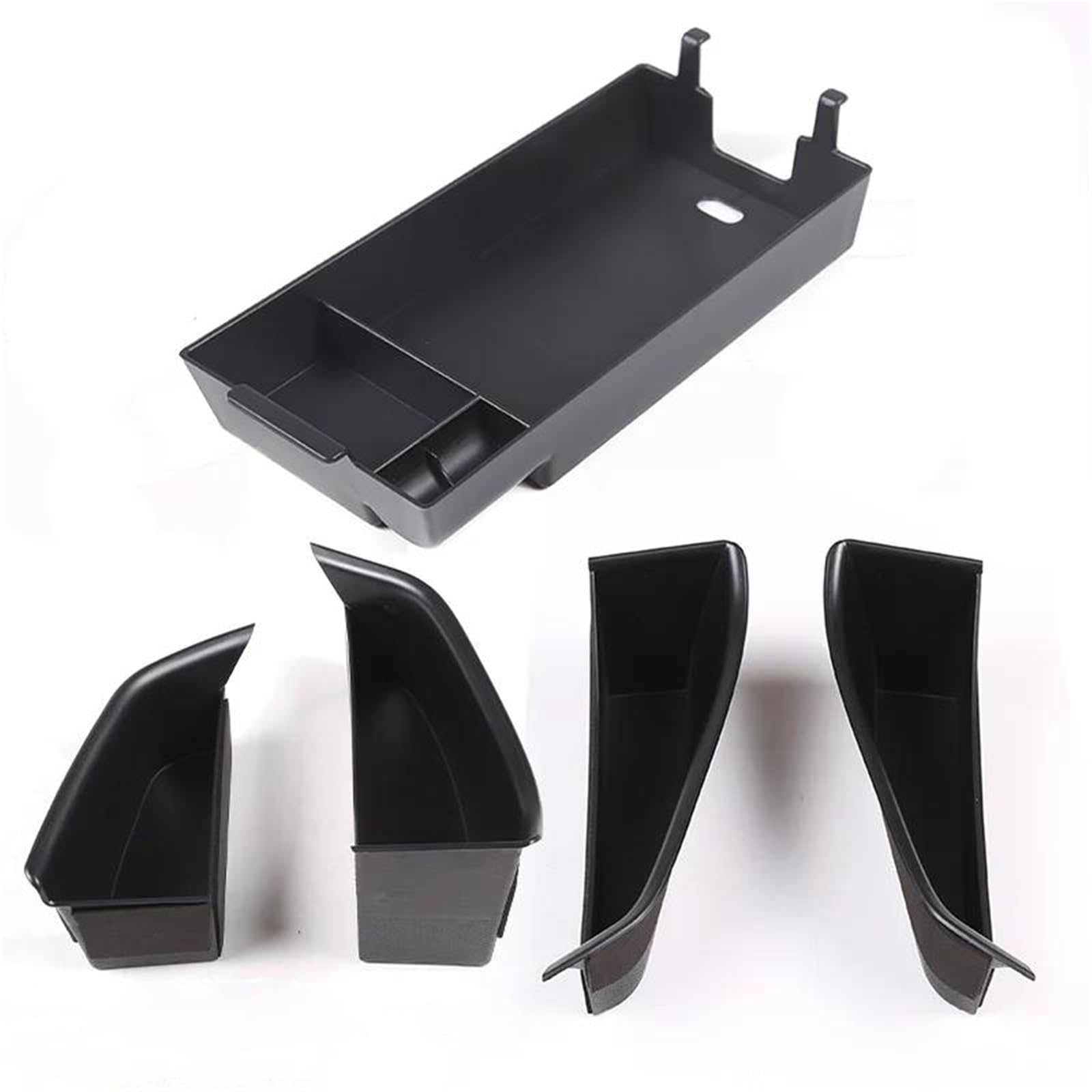 Interieur Dekor LHD Für 1 2 Serie Für F40 F44 2020-2024 Aufbewahrungsbox Auto Mittelkonsole Armlehne Tür Aufbewahrungsbox Interieur TüRverkleidungen Dekor(Style 5) von QFJFBGGH