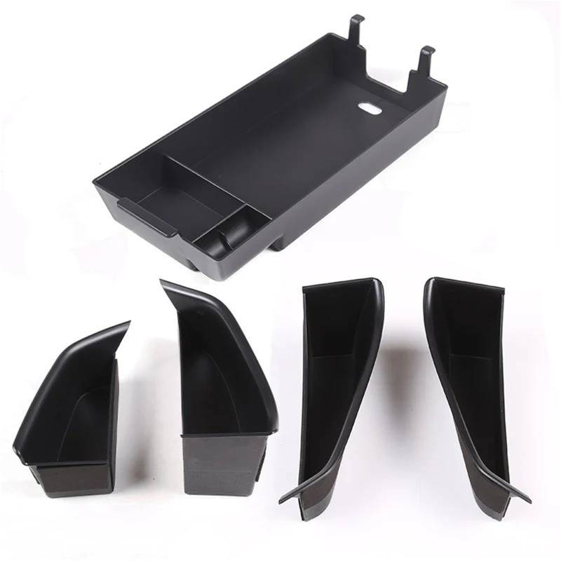 Interieur Dekor LHD Für 1 2 Serie Für F40 F44 2020-2024 Aufbewahrungsbox Auto Mittelkonsole Armlehne Tür Aufbewahrungsbox Interieur TüRverkleidungen Dekor(Style 5) von QFJFBGGH