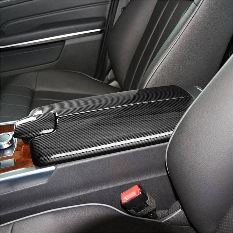 Interieur Dekor LHD Zentrale Steuerung Armlehne Aufbewahrungsbox Panel Trim Abdeckung Rahmen Für Benz Für E CLS Klasse Für W212 Interieur TüRverkleidungen Dekor(Carbon Pattern) von QFJFBGGH