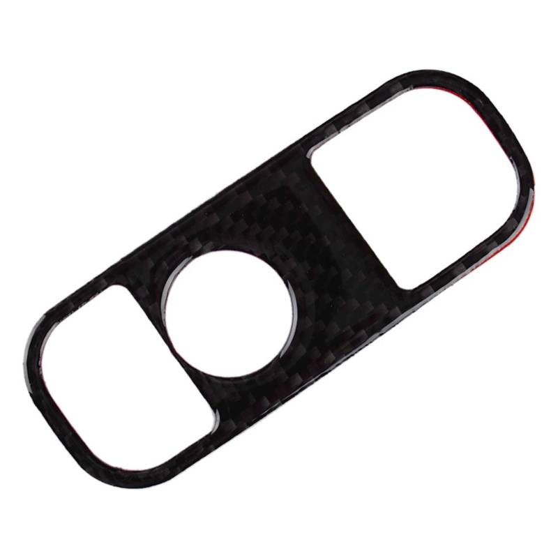 Interieur Dekor Schwarzes Carbonfaser-Muster, Innenverkleidung Für Co-Pilot-Handschuhfach, Griffabdeckung Für Acura TL 2004–2008 Interieur TüRverkleidungen Dekor von QFJFBGGH