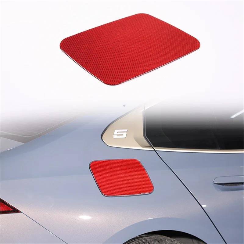 Interieur Dekor Weiches Carbonfasermuster Rotes Schalthebel-Dekorationsabdeckungs-Kit Für Die Mittelkonsole Für 5er-Serie Für G60 Interieur TüRverkleidungen Dekor(Carbon Texture 22) von QFJFBGGH