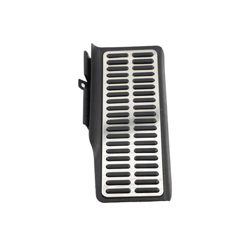 Fußstütze Bremse Für Jetta Für MK6 2012 2013 2014 2015 2016 2017 LHD Pedale Edelstahl Auto Kraftstoff Gas Pedal Abdeckung Pads Fußstütze Pedalkappen Abdeckung(1PC Rest) von QGBKLZNZHP