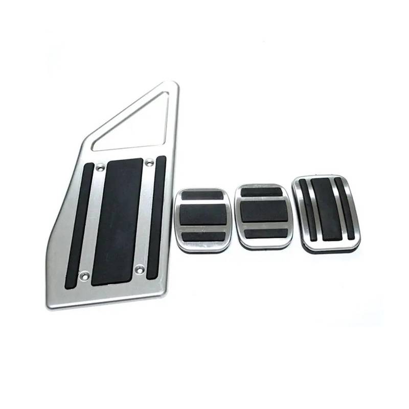Fußstütze Bremse Für Peugeot 3008 5008 GT 2017 2018 2019 LHD Auto Rest Bremse Accelerator Fuel Gas Pedal Abdeckung Pedalkappen Abdeckung(MT 4PCS) von QGBKLZNZHP