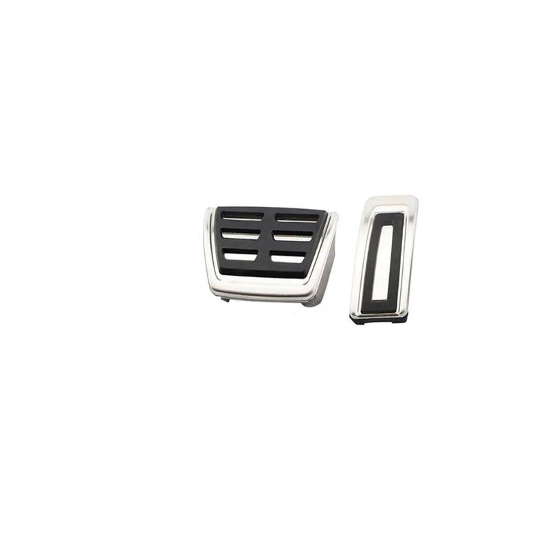 Fußstütze Bremse Für VW Für Passat B8 B9 Für Limited Für Edition Für Variante Für VIII 2015-2018 2019 2020 2021 2022 2023 Auto Edelstahl Auto Pedal Pedale Abdeckung Pedalkappen Abdeckung(2 Pcs AT Peda von QGBKLZNZHP