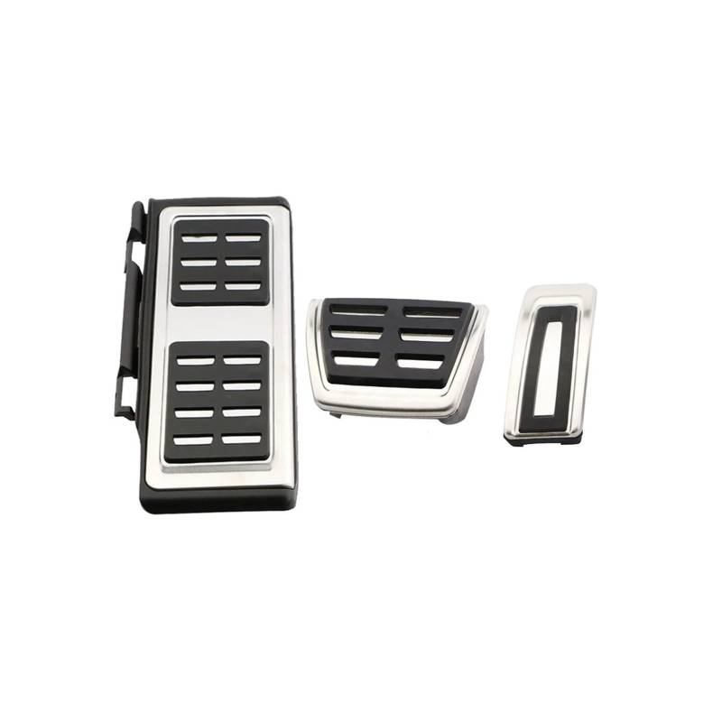 Fußstütze Bremse Für VW Für Passat B8 B9 Für Limited Für Edition Für Variante Für VIII 2015-2018 2019 2020 2021 2022 2023 Auto Edelstahl Auto Pedal Pedale Abdeckung Pedalkappen Abdeckung(3 Pcs MT Peda von QGBKLZNZHP