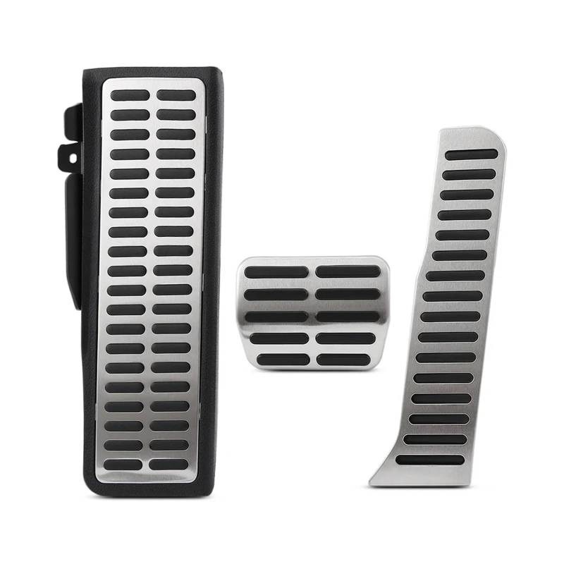 Fußstütze Bremse Für VW Für Sharan MK2 7N 2010-2012 2013 2014 2015 2016 2017 2018 2019 2020 2021 2022 Auto Fußpedale Gas Accelerator Brems Restfoot Pedal Abdeckung Pedalkappen Abdeckung(4 pcs) von QGBKLZNZHP