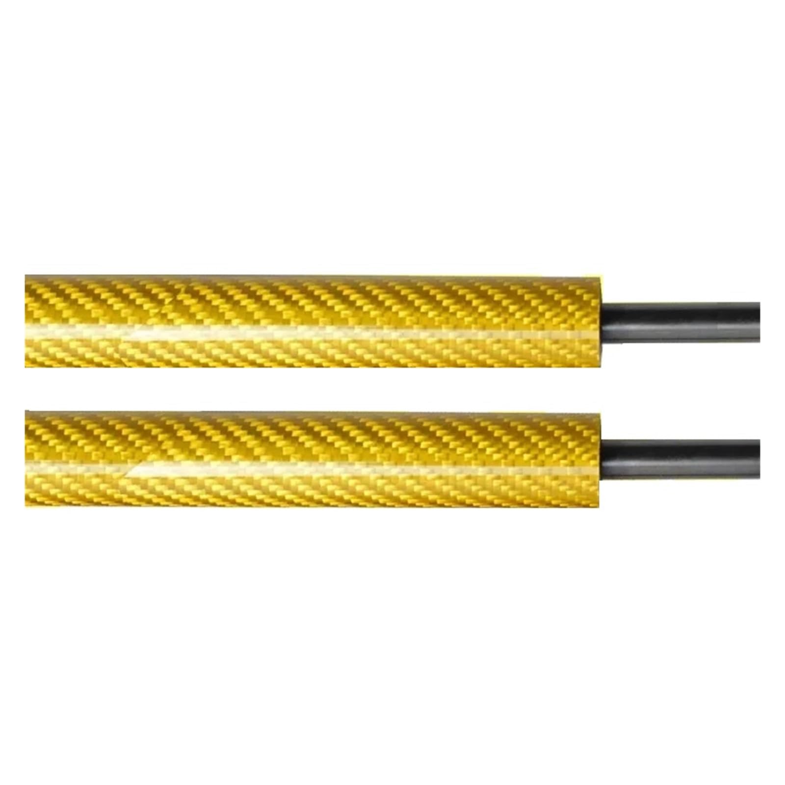 Gasdruckfeder Kofferraum Für Nissan Skyline R33 2-türig Für Coupé 1993-1998 Mit Spoiler Kofferraum Gasdruckfedern Dämpfer Heckklappenliftstützen Kofferraum Gasfeder(Yellow Carbon Fiber) von QGBKLZNZHP