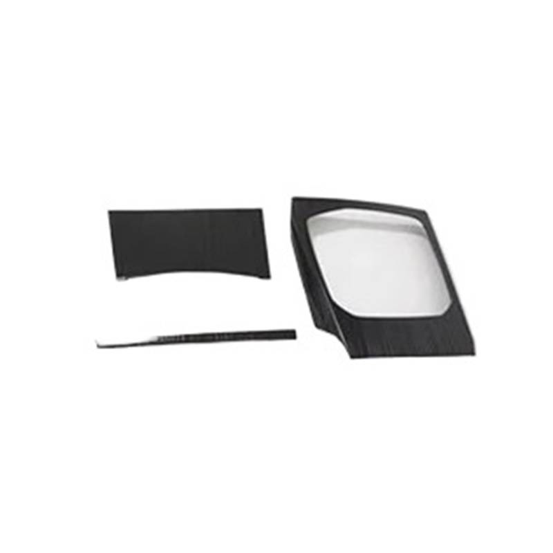 Mittelkonsolen-Abdeckung Für 3er G20 2018–2020 LHD Mittelkonsole Schalthebelrahmen Verkleidung Edelstahl Auto Nachrüstung Innenausstattung Armaturenbrett-Abdeckung(Black) von QGBKLZNZHP