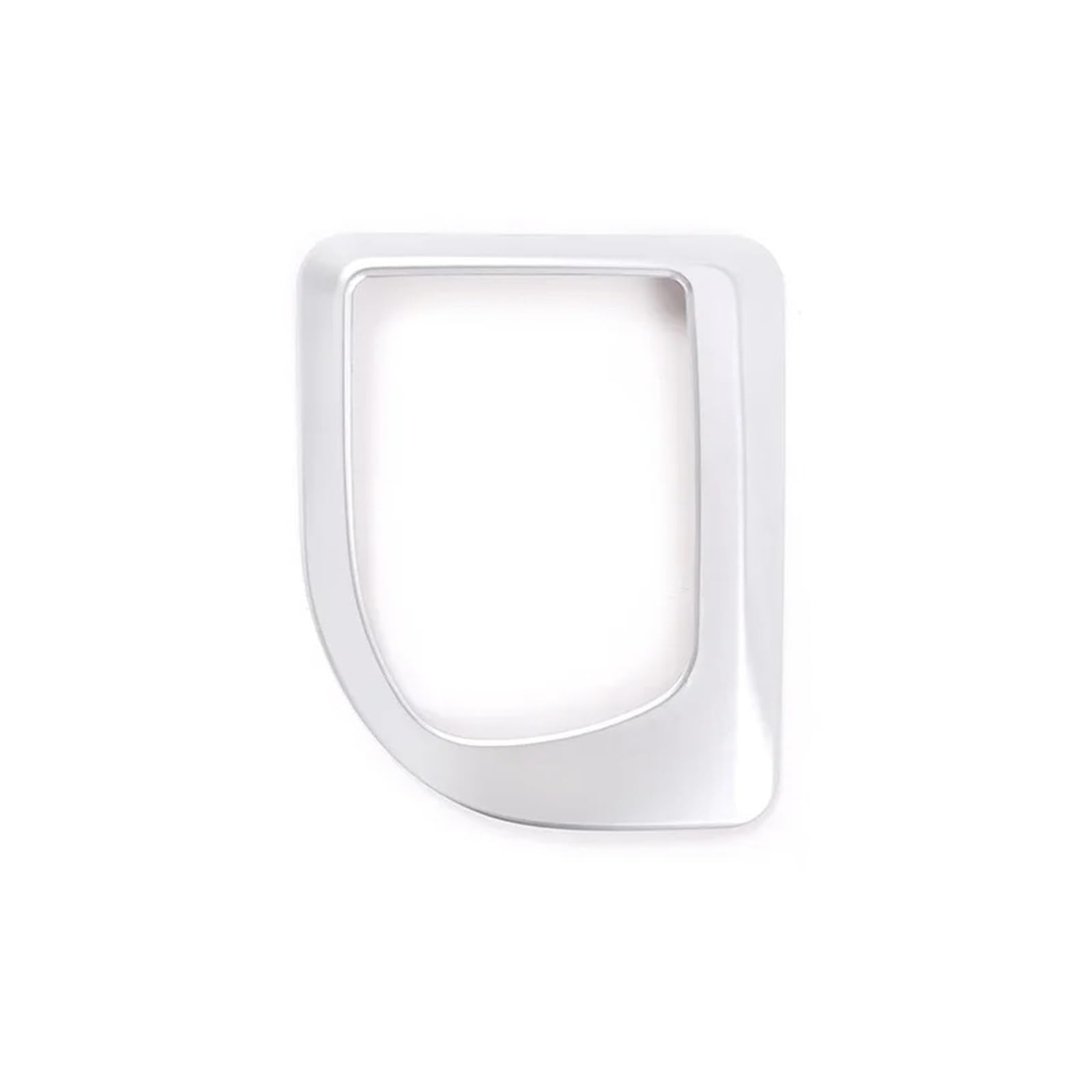 Mittelkonsolen-Abdeckung Für 5 Series E60 2004-2007 ABS Chrom Innere Mittelkonsole Schalthebelabdeckung Verkleidung Aufkleber Autozubehör Armaturenbrett-Abdeckung(Silver) von QGBKLZNZHP
