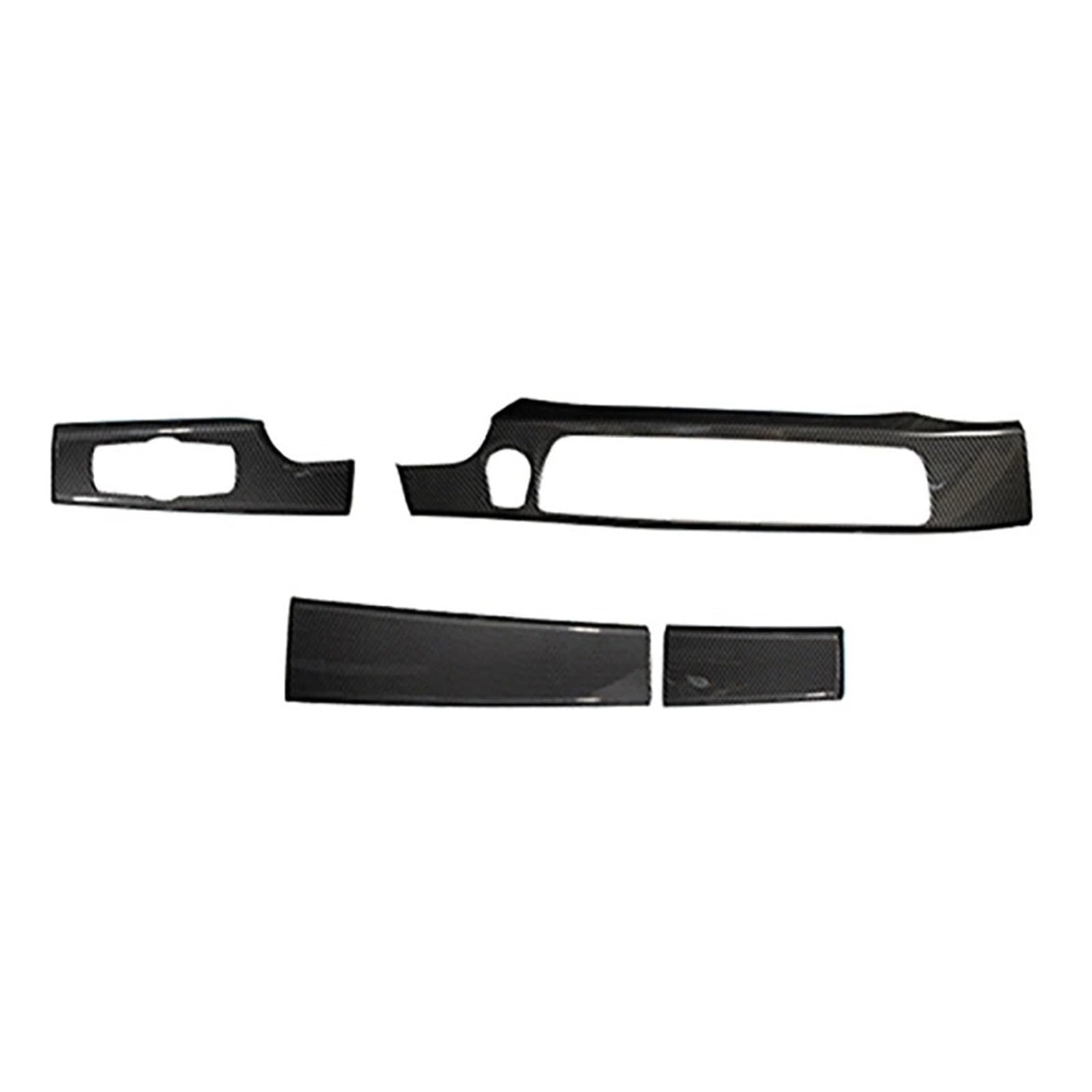 Mittelkonsolen-Abdeckung Für 7 Series F01 F02 2009-2015 LHD Carbon Fiber Farbe Center Console Dashboard Panel Dekoration Abdeckung Trim Armaturenbrett-Abdeckung(Model B) von QGBKLZNZHP