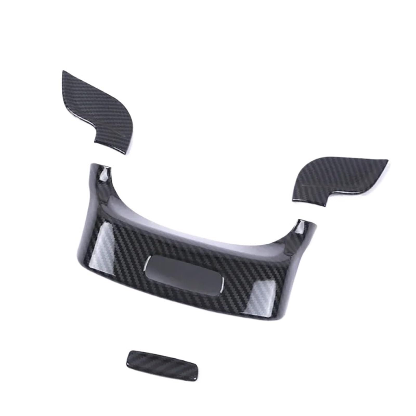 Mittelkonsolen-Abdeckung Für Benz B Für GLB Für GLA-Klasse W247 X247 H247 2020-2023 Auto-Mittelkonsole Armlehne Box Schalter Panel Abdeckung Trim Armaturenbrett-Abdeckung(Carbon Fiber Pattern) von QGBKLZNZHP
