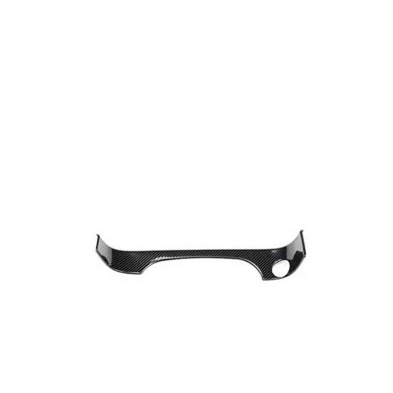 Mittelkonsolen-Abdeckung Für Benz E Klasse W212 2014-2015 Auto Dashboard Bildschirm Dekoration Trim Streifen Carbon Muster Innen Armaturenbrett-Abdeckung(Carbon Fiber Black) von QGBKLZNZHP