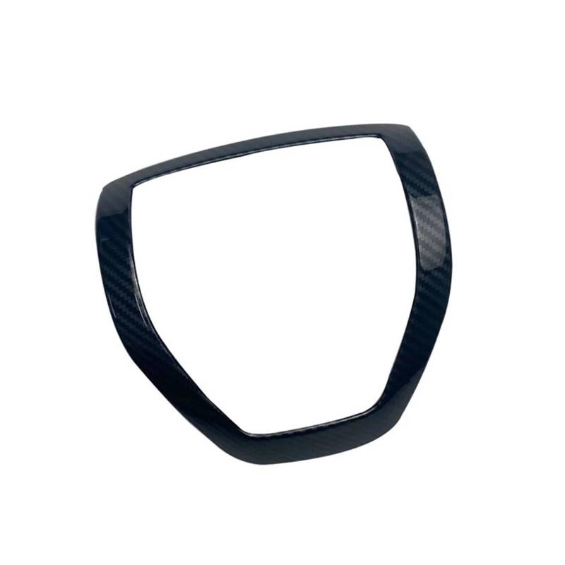 Mittelkonsolen-Abdeckung Für Ford Für Für Everest Für Endeavour 2015-2020 ABS Carbon Fiber Farbe Lenkrad Rahmen Decorator Cover Kit Armaturenbrett-Abdeckung(Inner 1 Piece) von QGBKLZNZHP