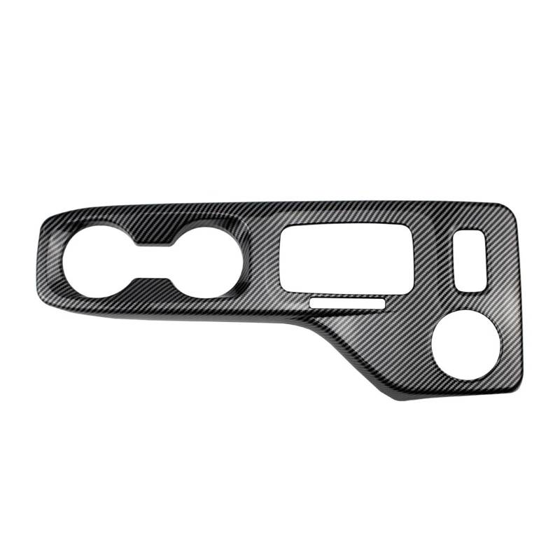 Mittelkonsolen-Abdeckung Für Ford Für XL XLS XLT 2023 1 Stück ABS Carbon Faser Farbe Oder Rot Center Konsole Getriebe Shift Panel Abdeckung Innen Dekorative Armaturenbrett-Abdeckung(Carbon Right) von QGBKLZNZHP