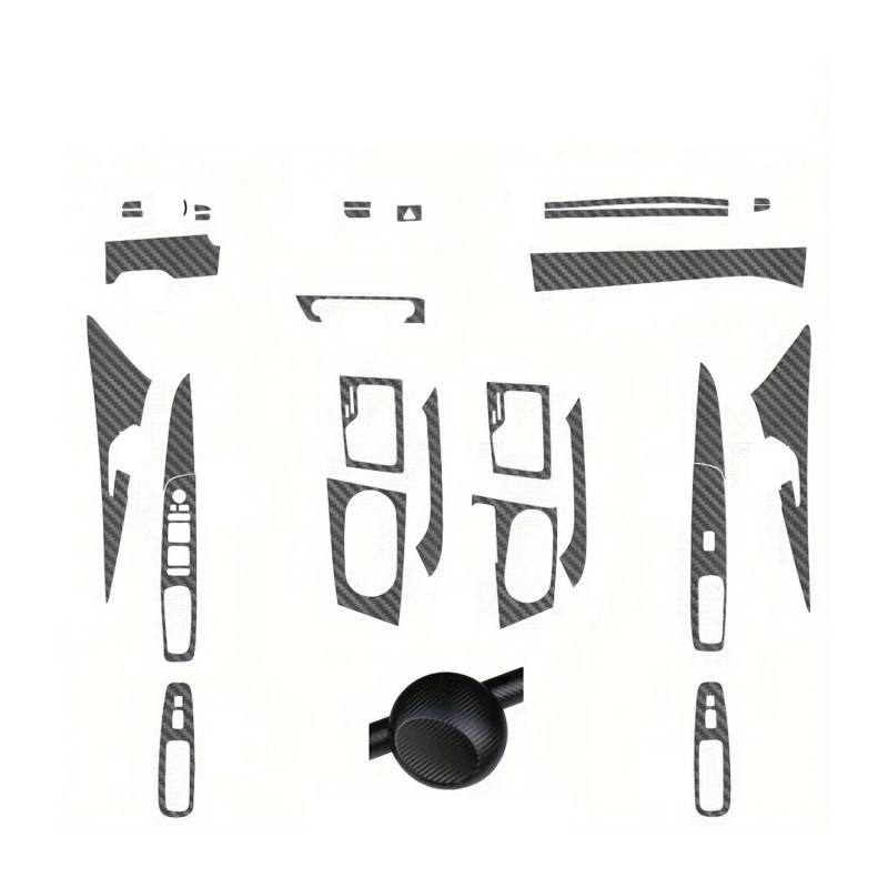 Mittelkonsolen-Abdeckung Für Hyundai Für Elantra 2021-2024 Carbon Fiber Protector Film Für Center Console Gear Shift Panel Auto Innen Zubehör Armaturenbrett-Abdeckung von QGBKLZNZHP