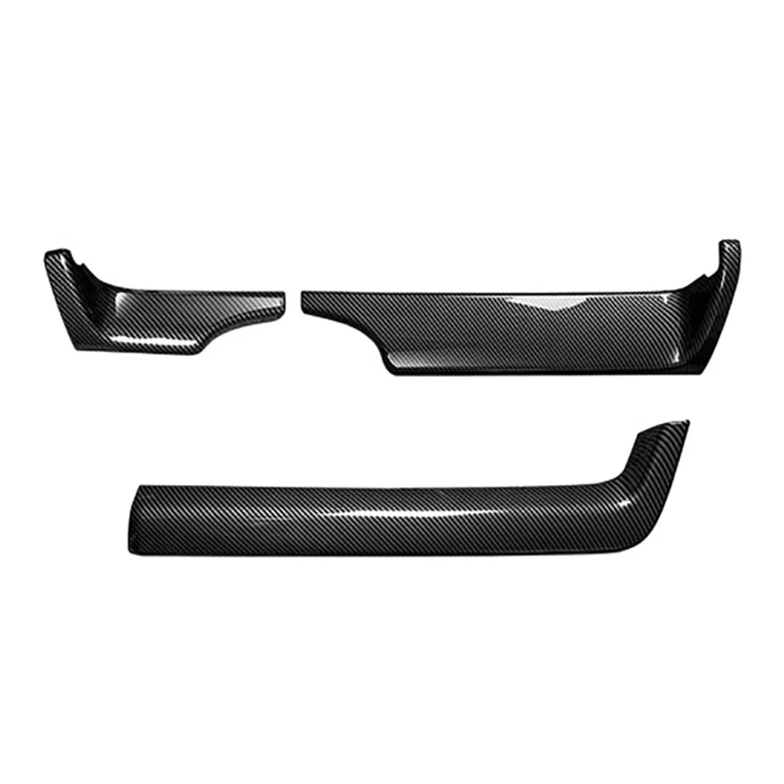 Mittelkonsolen-Abdeckung Für Hyundai Für IONIQ 5 2022 2023 2024 LHD RHD Carbon Fiber ABS Auto Dashboard Rahmen Abdeckung Trim Innen Zubehör Armaturenbrett-Abdeckung(Left Hand Drive) von QGBKLZNZHP