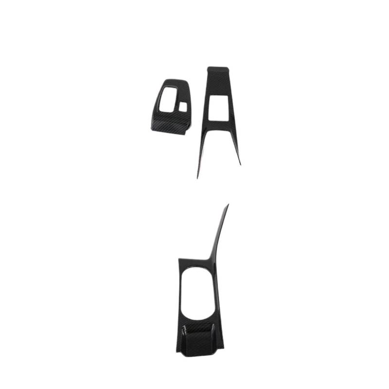 Mittelkonsolen-Abdeckung Für Hyundai Für Sonata DN8 2020-2022 LHD Zubehör Carbon Fiber Center Console Gear Shift Panel Front Wasserbecherhalter Abdeckung Trim Armaturenbrett-Abdeckung(3) von QGBKLZNZHP