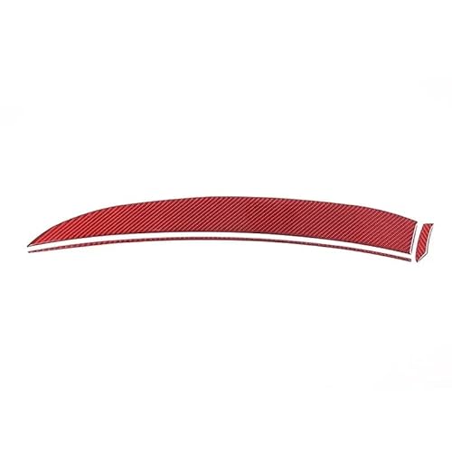 Mittelkonsolen-Abdeckung Für Infiniti G25 G35 G37 2007-2013 Auto-Armaturenbrett-Panel Dekorative Aufkleber Weiche Kohlefaser Innenausstattung 3 Stück Armaturenbrett-Abdeckung(Red) von QGBKLZNZHP