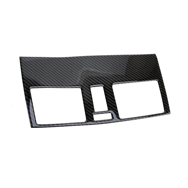 Mittelkonsolen-Abdeckung Für Mazda 3 2010 2011 2012 2013 Schwarz Carbon Fiber Front Dashboard Center Console AC Air Vent Outlet Rahmen Abdeckung Trim LHD Armaturenbrett-Abdeckung von QGBKLZNZHP