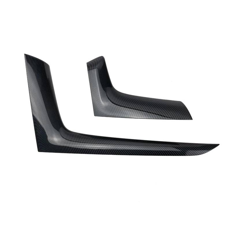 Mittelkonsolen-Abdeckung Für Mazda Für BT-50 Für BT50 2010-2020 2 Stücke Mittelkonsole Dekorative Verkleidung ABS Kohlefaserfarbe Armaturenbrett-Abdeckung(Right Hand Drive) von QGBKLZNZHP