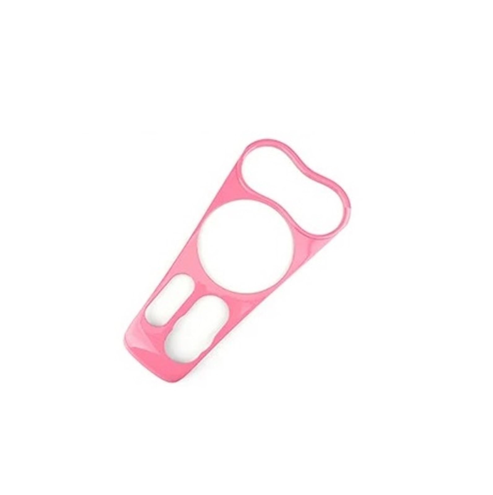 Mittelkonsolen-Abdeckung Für Mini Für Cooper Für Countryman Auto Getriebe Shift Box Panel Mittelkonsole Abdeckung Rahmen Innen Dekoration Zubehör Armaturenbrett-Abdeckung(Pink) von QGBKLZNZHP