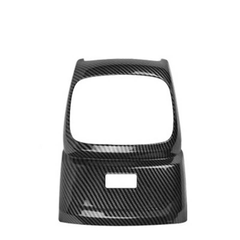 Mittelkonsolen-Abdeckung Für Mini Für Countryman F60 Autoinnenausstattung Dekoratives Zubehör Klimaanlage Entlüftungspanel Aufkleber Dekorative Schale Armaturenbrett-Abdeckung(A-Carbon Fiber Black) von QGBKLZNZHP