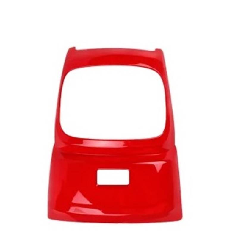 Mittelkonsolen-Abdeckung Für Mini Für Countryman F60 Autoinnenausstattung Dekoratives Zubehör Klimaanlage Entlüftungspanel Aufkleber Dekorative Schale Armaturenbrett-Abdeckung(A-Chili red) von QGBKLZNZHP