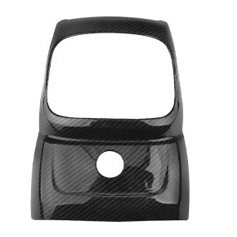 Mittelkonsolen-Abdeckung Für Mini Für Countryman F60 Autoinnenausstattung Dekoratives Zubehör Klimaanlage Entlüftungspanel Aufkleber Dekorative Schale Armaturenbrett-Abdeckung(B-Carbon Fiber Black) von QGBKLZNZHP