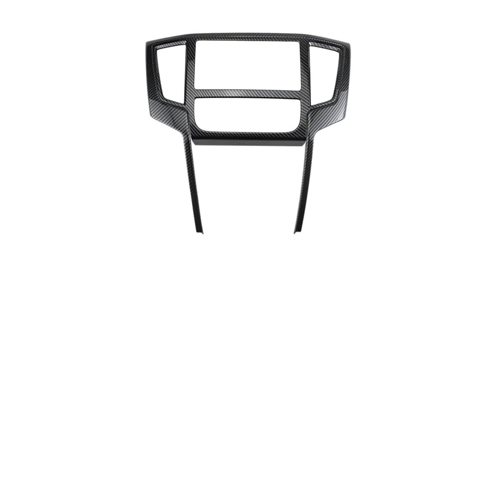 Mittelkonsolen-Abdeckung Für Mitsubishi Für Strada Für Triton L200 2019-2022 RHD ABS Carbon Fiber Farbe Center Console Vent Rahmen Trim Abdeckung Armaturenbrett-Abdeckung(2 Pieces) von QGBKLZNZHP