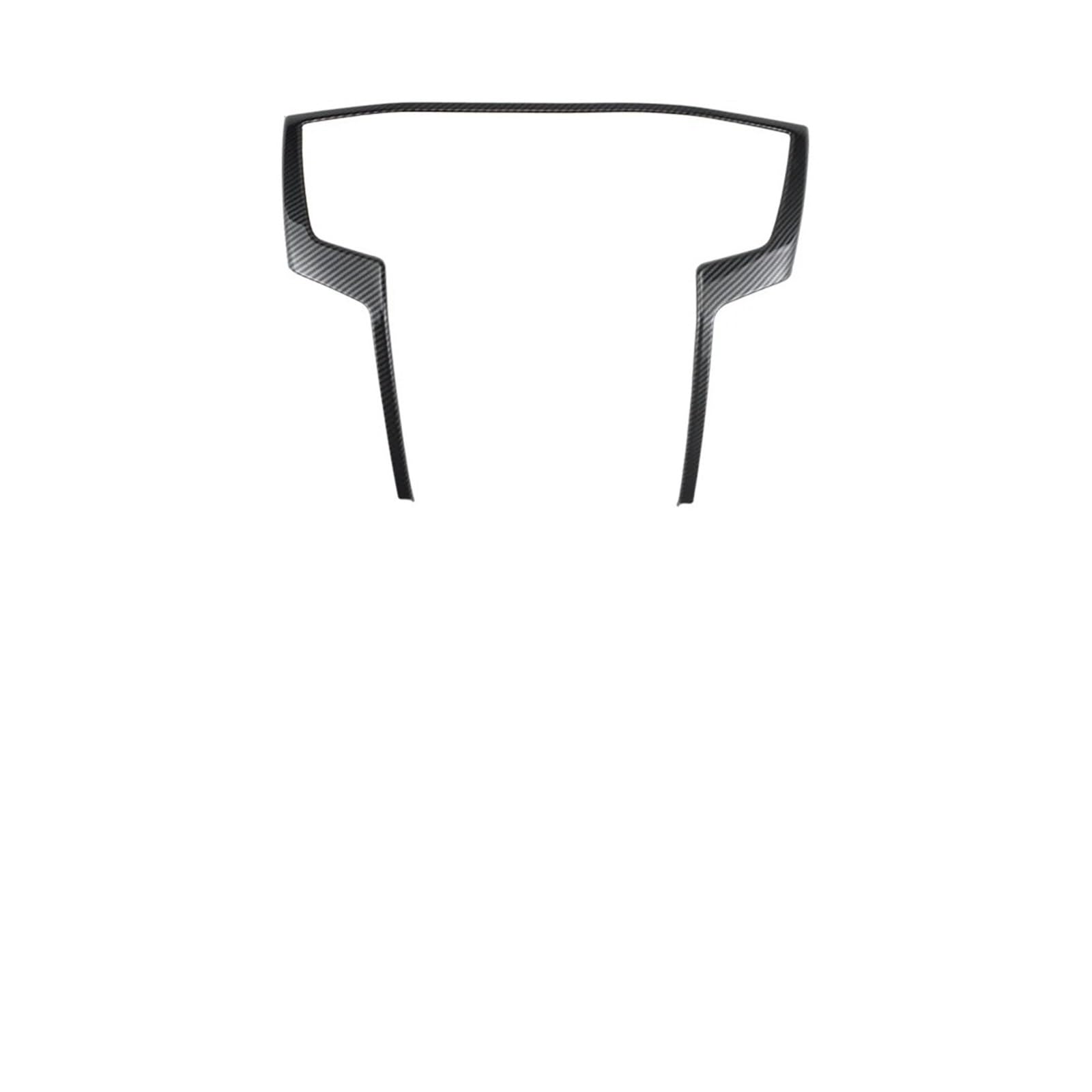 Mittelkonsolen-Abdeckung Für Mitsubishi Für Strada Für Triton L200 2019-2022 RHD ABS Carbon Fiber Farbe Center Console Vent Rahmen Trim Abdeckung Armaturenbrett-Abdeckung(Outer 1 Piece) von QGBKLZNZHP