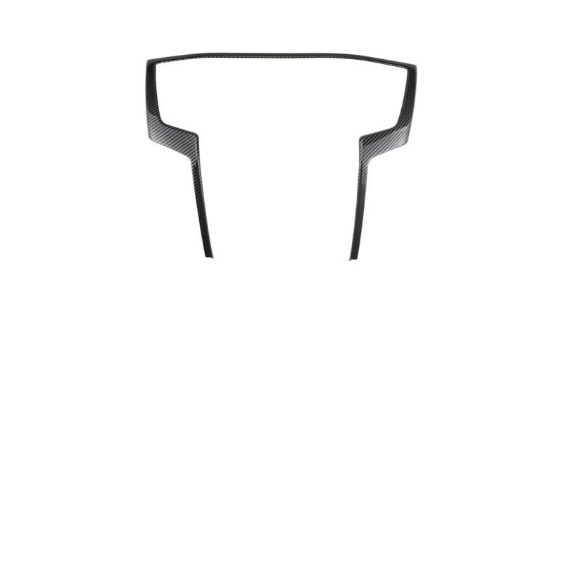 Mittelkonsolen-Abdeckung Für Mitsubishi Für Strada Für Triton L200 2019-2022 RHD ABS Carbon Fiber Farbe Center Console Vent Rahmen Trim Abdeckung Armaturenbrett-Abdeckung(Outer 1 Piece) von QGBKLZNZHP