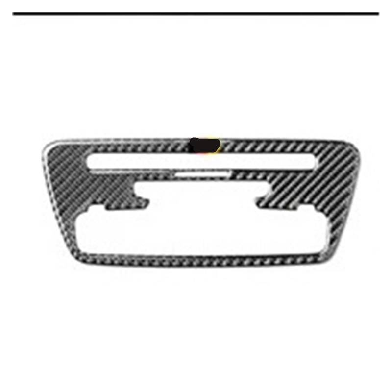 Mittelkonsolen-Abdeckung Für Q3 8U 2013-2018 Carbon Fiber Center Console CD Panel Tirm Rahmen Dekoration Aufkleber Auto Interieur Tuning Zubehör Armaturenbrett-Abdeckung(X) von QGBKLZNZHP