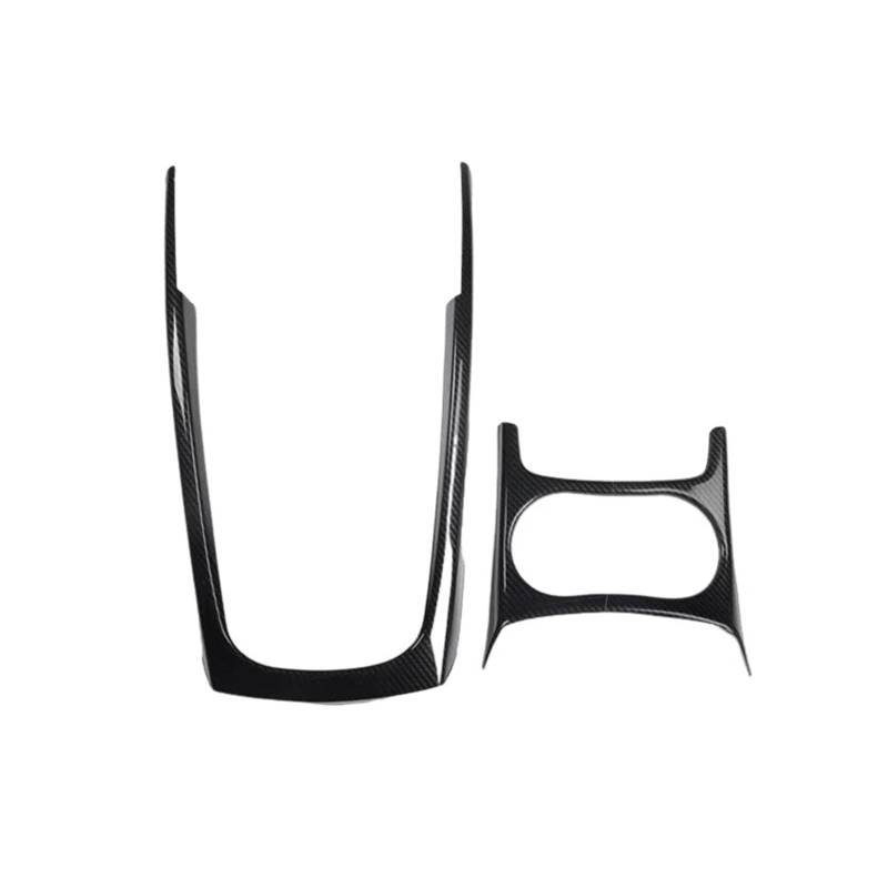 Mittelkonsolen-Abdeckung Für Q5 2010 2011 2012 2013 2014 2015 2016 2017 Kohlefaserfarbe Autokonsole Armlehne Gangschaltung Dekoration Rahmenabdeckung Verkleidung Armaturenbrett-Abdeckung(B) von QGBKLZNZHP