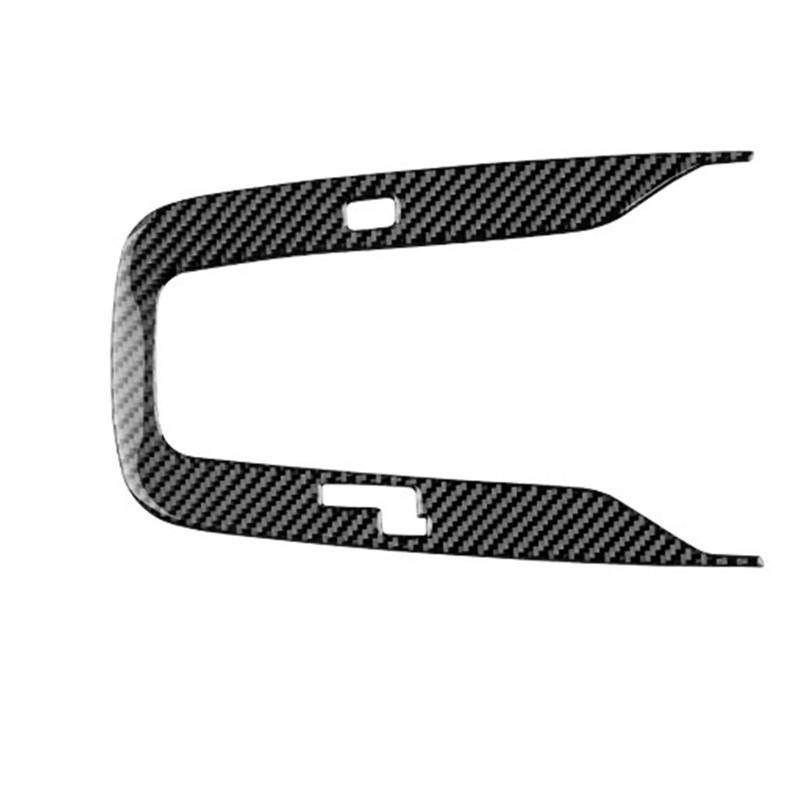 Mittelkonsolen-Abdeckung Für Toyota Für Corolla 2019 2020 2021 2022 2023 2024 Echt Weiche Carbon Faser RHD LHD Aufkleber Center Konsole Getriebe Shift Zubehör Armaturenbrett-Abdeckung(Left Hand Drive von QGBKLZNZHP