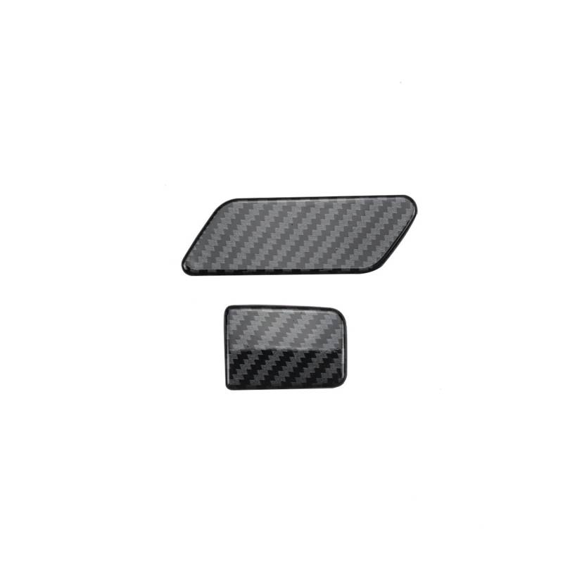 Mittelkonsolen-Abdeckung Für Toyota Für Hilux Für Revo Für Rocco Für Conquest 2015-2020 2 Stücke ABS Carbon Faser Farbe Handschuh Box Griff Abdeckung Trim Armaturenbrett-Abdeckung(Left Hand Drive) von QGBKLZNZHP