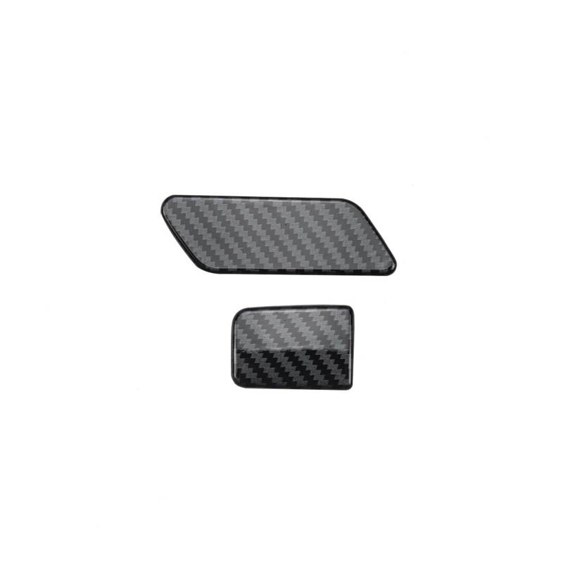 Mittelkonsolen-Abdeckung Für Toyota Für Hilux Für Revo Für Rocco Für Conquest 2015-2020 2 Stücke ABS Carbon Faser Farbe Handschuh Box Griff Abdeckung Trim Armaturenbrett-Abdeckung(Right Hand Drive) von QGBKLZNZHP