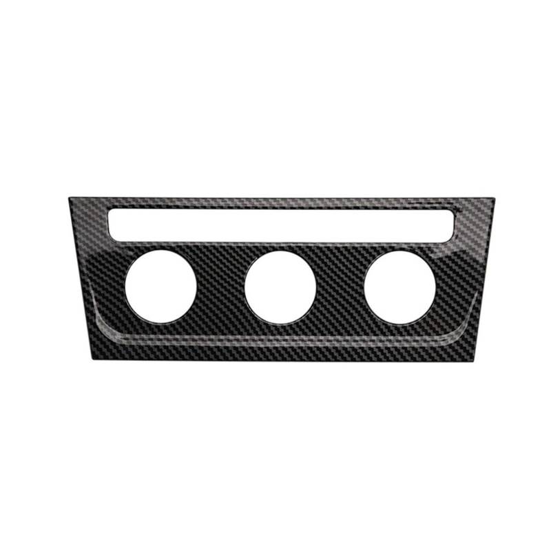 Mittelkonsolen-Abdeckung Für VW Für Golf 7 7,5 MK7 Fließheck 2014-2019 Carbon Fiber Dashboard AC Klimaanlage Schalter Knopf Panel Decor Abdeckung Trim Armaturenbrett-Abdeckung(Model A) von QGBKLZNZHP