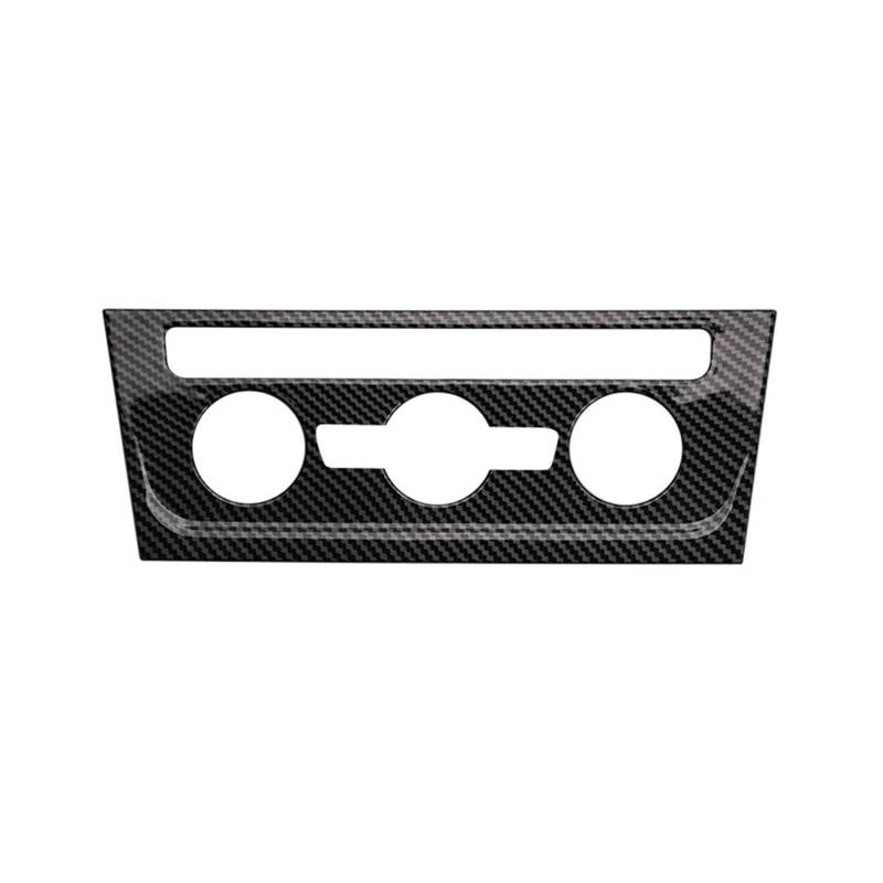 Mittelkonsolen-Abdeckung Für VW Für Golf 7 7,5 MK7 Fließheck 2014-2019 Carbon Fiber Dashboard AC Klimaanlage Schalter Knopf Panel Decor Abdeckung Trim Armaturenbrett-Abdeckung(Model B) von QGBKLZNZHP