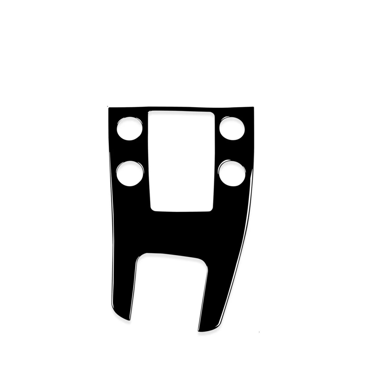 Mittelkonsolen-Abdeckung Für Volvo Für S60 2010-2018 Für V60 2010-2017 Schwarz ABS Auto Control Console Panel Cover Trim Aufkleber Armaturenbrett-Abdeckung(RHD) von QGBKLZNZHP