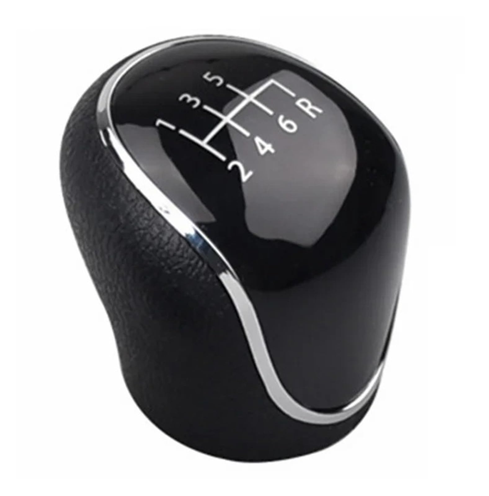 Schaltknauf Schalthebel Für Hyundai IX35 2012 2013 2014 2015 2016 Autoteile Autozubehör 5/6 Speed ​​Gear Shift Knopf Auto Schaltknauf(123456R Black) von QGBKLZNZHP