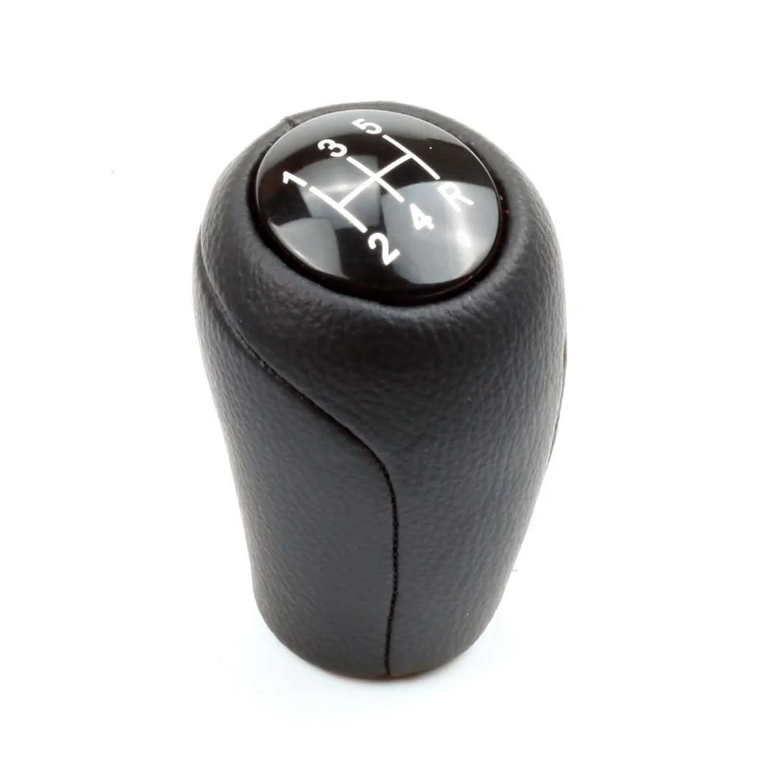 Schaltknauf Schalthebel Für Mazda 3 Für Bk Für BL 5 Für CR Für CW 6 II Für GH Für CX-7 ER Für MX-5-MT-Lederschalthebel-Headball-Headball-Leder 5/6-Gang-Schaltknauf Auto Schaltknauf(5-Speed) von QGBKLZNZHP