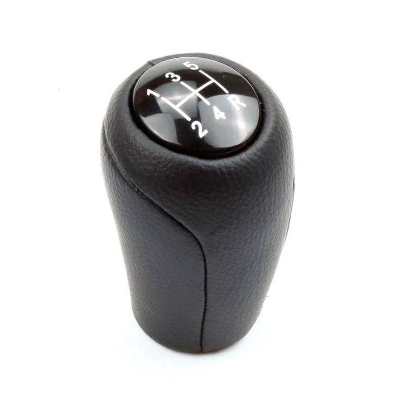 Schaltknauf Schalthebel Für Mazda 3 Für Bk Für BL 5 Für CR Für CW 6 II Für GH Für CX-7 ER Für MX-5-MT-Lederschalthebel-Headball-Headball-Leder 5/6-Gang-Schaltknauf Auto Schaltknauf(5-Speed) von QGBKLZNZHP