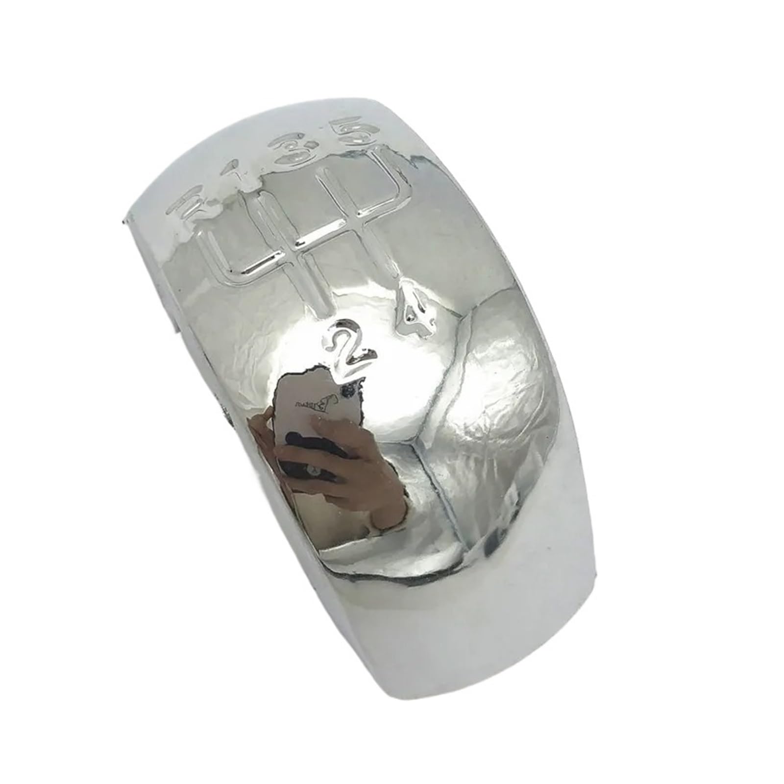 Schaltknauf Schalthebel Für Skoda Für Octavia II FL 2008 2009 2012 2011 Für MK2 2004-2008 2008 5/6 Speed ​​Gear Shift Knob Cap Cover Abzeichen Emblem Hebelschieber Auto Schaltknauf(5 Speed Chrome) von QGBKLZNZHP