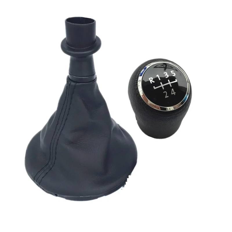 Schaltknauf Schalthebel Für VW Für Transporter Für Multivan Für Caravelle Für T5 2003 2004 2005 2006 2007 2008 2009 2010 Auto 6 Gang Schalthebel Schaltknauf Boot Auto Schaltknauf(Black 5 Speed) von QGBKLZNZHP