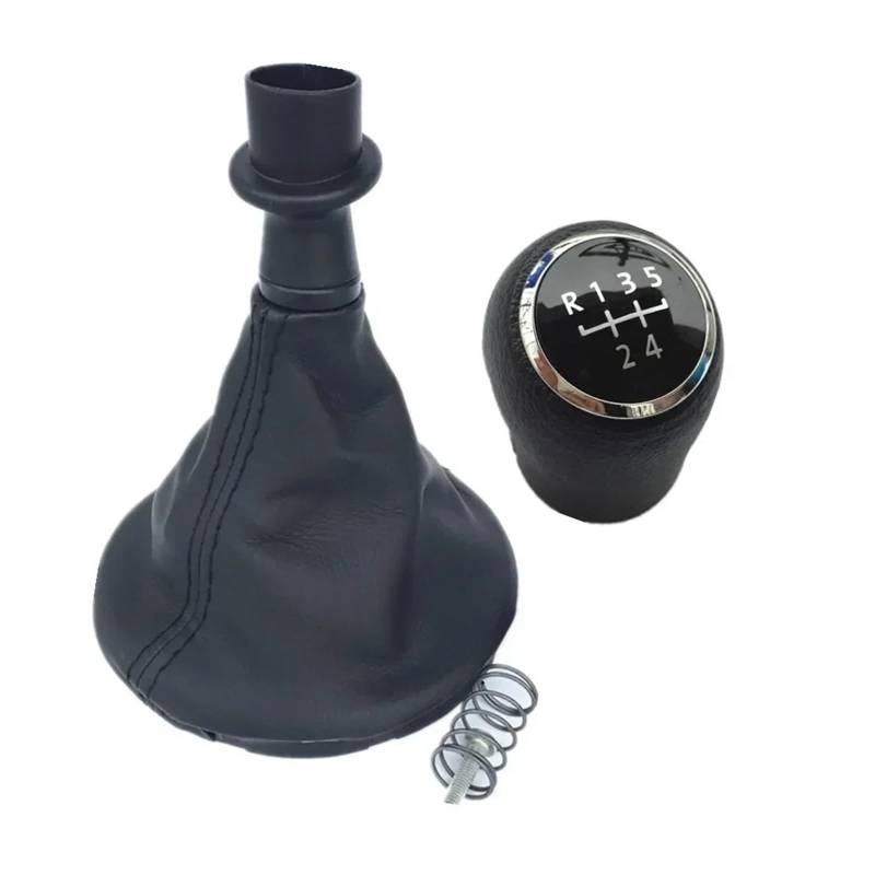 Schaltknauf Schalthebel Für VW Für Transporter Für Multivan Für Caravelle Für T5 2003 2004 2005 2006 2007 2008 2009 2010 Auto 6 Gang Schalthebel Schaltknauf Boot Auto Schaltknauf(Black 5 Speed) von QGBKLZNZHP
