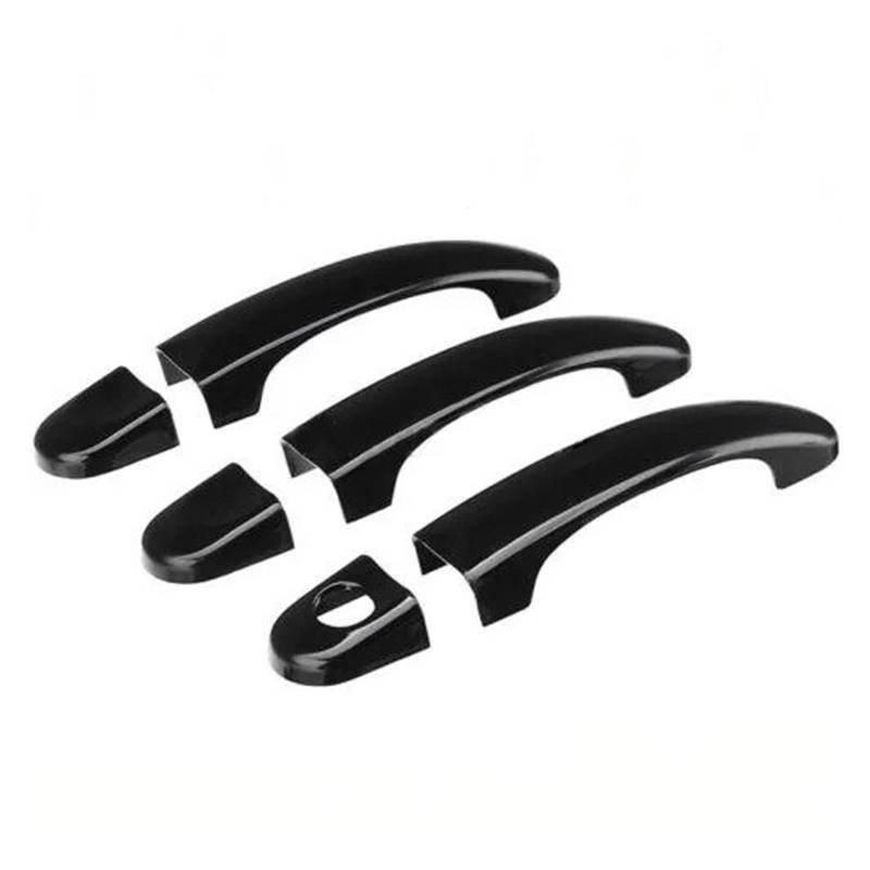Türgriff Für Außen Fahrerseite Für VW Für Transporter T5 T6 Für Caddy 2003 2004 2005 2006 2007 2008 2009 Carbon Glanz Schwarz Außentürgriffabdeckungsset Autozubehör Fahrertür Außentürgriff von QGBKLZNZHP