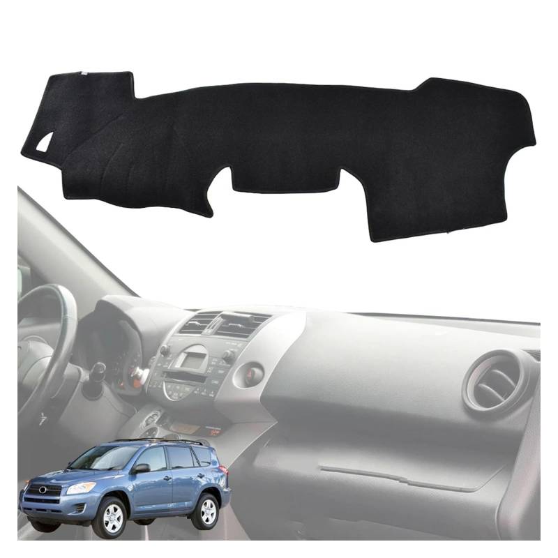 Armaturenbrett-Pad Armaturenbrett Abdeckung Abdeckung Mat Dashmat Pad Sonnenschutz Teppich Für Toy&ota Für R&AV4 Für XA30 2006-2012 Für R&AV4 EV QEA38 2012 2013 2014 von QGBUSQ
