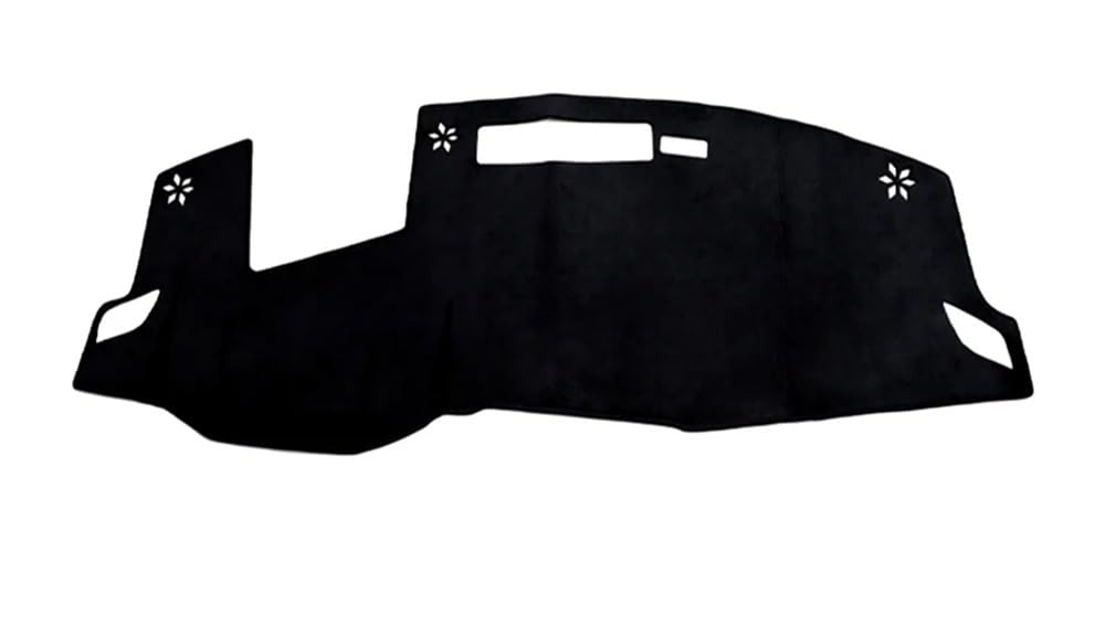 Armaturenbrett-Pad Armaturenbrett Abdeckung Dash Mat Dashmat Sonnenschutzdach Schützen Teppich Teppich Auto Für N&issan Für QASHQAI J12 2021 2022 2023 2024(With HUD LHD,Black Edge) von QGBUSQ